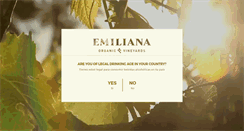 Desktop Screenshot of emiliana.cl